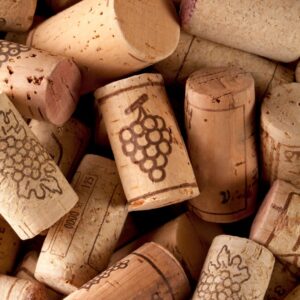 Wine corks.